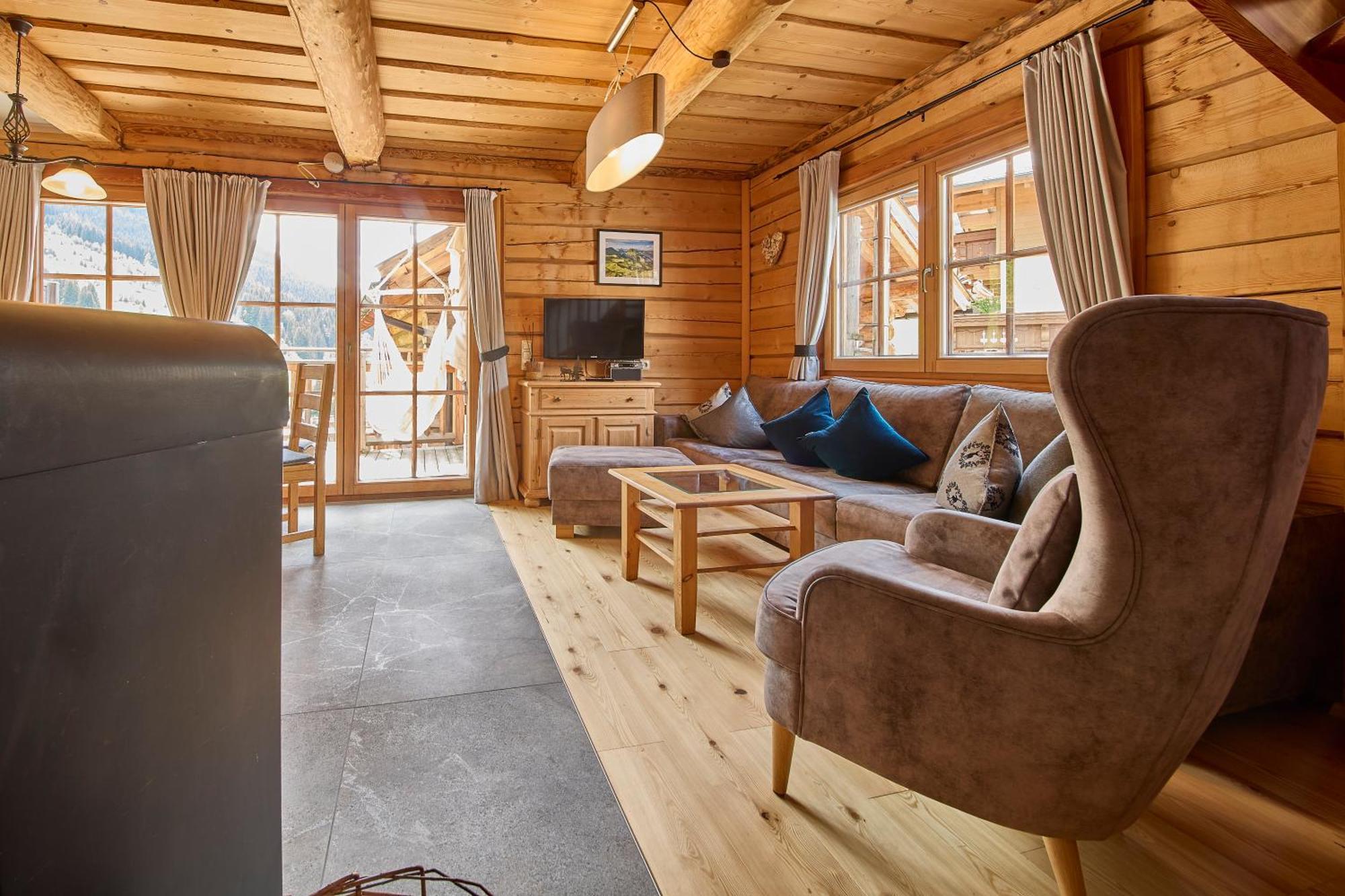 Апартаменты Drei Hittn Saalbach Экстерьер фото